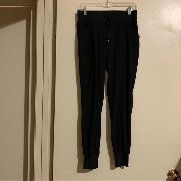 Kyodan Soft Stretchy Athletic Active Wear Mesh Black Leggings. Size XS - Picture 3 of 13